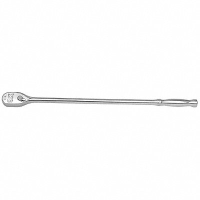 Hand Ratchet 12 in Chrome 1/4 in MPN:80182