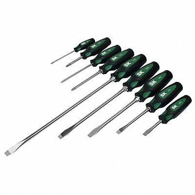 Screwdriver Set Slotted/Phillips 9 Pc MPN:86007