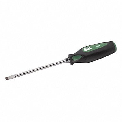 Screwdriver Slotted 1/4x6 Round w/Hex MPN:79102