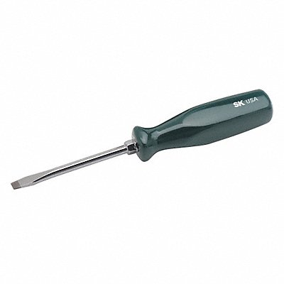 Screwdriver Slotted 1/4x4 Round MPN:81002