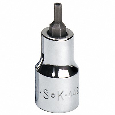 Socket Bit Steel 3/8 in TpSz 5/32 in MPN:44210