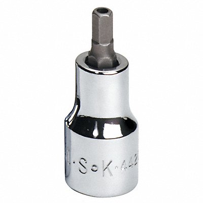 Socket Bit Steel 3/8 in TpSz 3/16 in MPN:44212