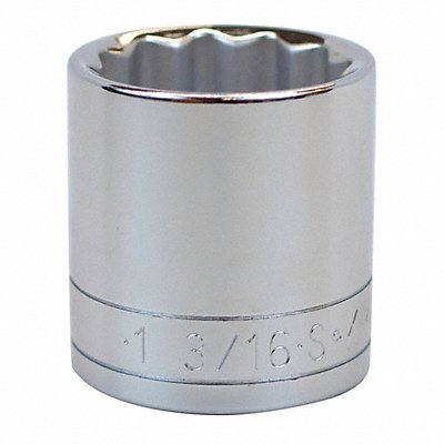 Socket Steel Chrome 1 3/16 in MPN:40138