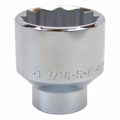 Socket Steel Chrome 1 7/16 in MPN:40146