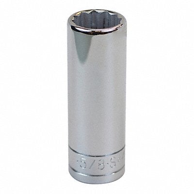 Socket Steel Chrome 5/8 in MPN:42420