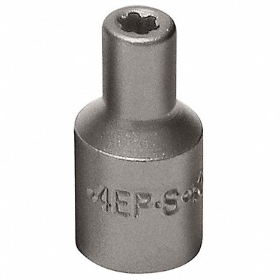 Socket 1/4 in Drive 6-Point Shape MPN:42704