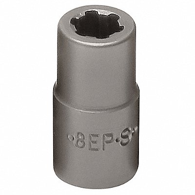 Socket 1/4 in Drive 6-Point Shape MPN:42708