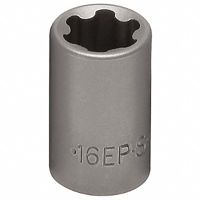 Socket 3/8 in Drive 6-Point Shape MPN:42716