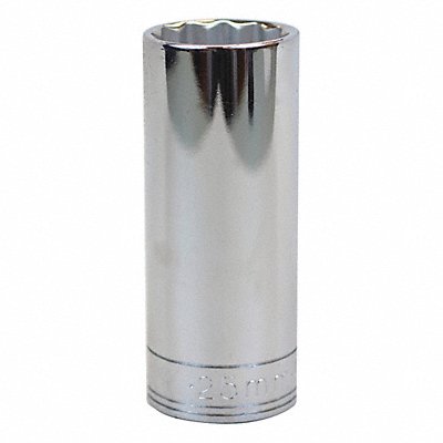 Socket Steel Chrome 25 mm MPN:48025