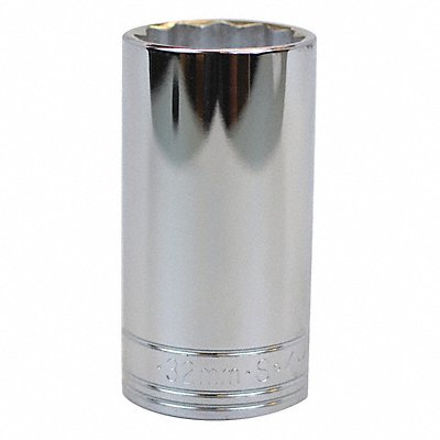 Socket Steel Chrome 32 mm MPN:48032