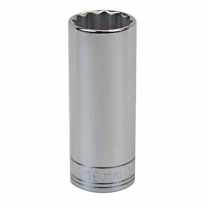 Socket Steel Chrome 19 mm MPN:8439