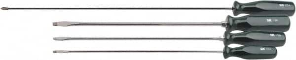 Screwdriver Set: 4 Pc, Phillips & Slotted MPN:86324