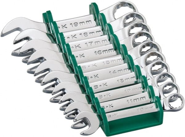 Combination Wrench Set: 10 Pc, Metric MPN:86240