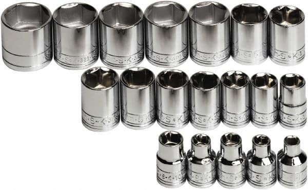 Standard Socket Set: 19 Pc MPN:3919