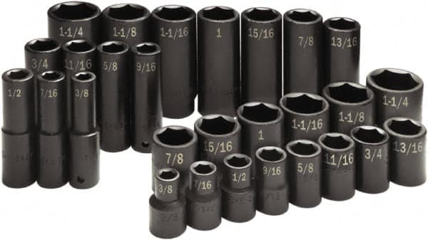 Deep Impact & Standard Socket Set: 28 Pc MPN:4051