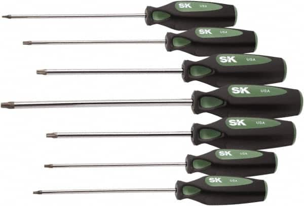 7 Piece T10 to T40 Ergonomic Handle Torx Driver Set MPN:86333