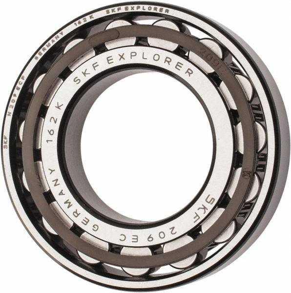 45mm Bore Diam, 85mm Outside Diam, 19mm Wide Cylindrical Roller Bearing MPN:N 209 ECP