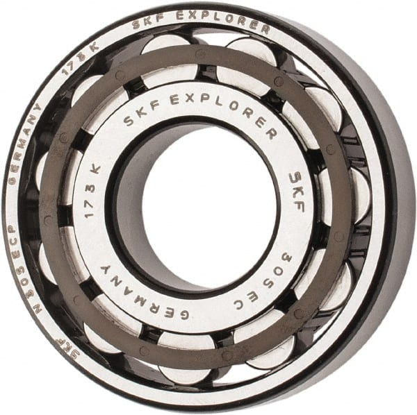 25mm Bore Diam, 62mm Outside Diam, 17mm Wide Cylindrical Roller Bearing MPN:N 305 ECP