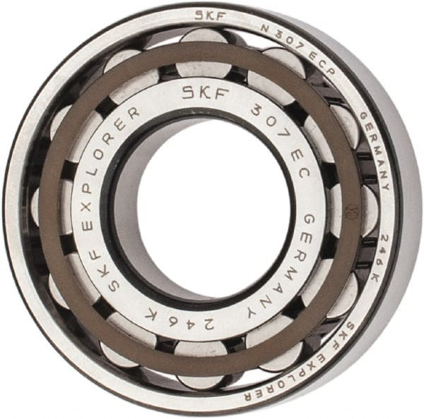 35mm Bore Diam, 80mm Outside Diam, 21mm Wide Cylindrical Roller Bearing MPN:N 307 ECP