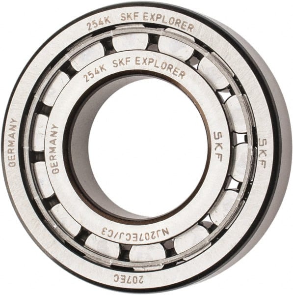 35mm Bore Diam, 72mm Outside Diam, 17mm Wide Cylindrical Roller Bearing MPN:NJ 207 ECJ/C3