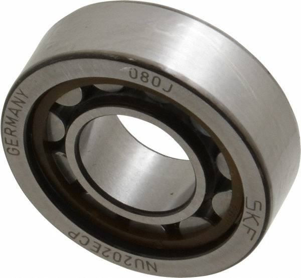 15mm Bore Diam, 35mm Outside Diam, 11mm Wide Cylindrical Roller Bearing MPN:NU 202 ECP