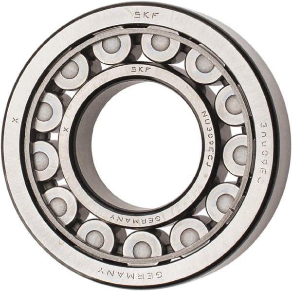 45mm Bore Diam, 100mm Outside Diam, 25mm Wide Cylindrical Roller Bearing MPN:NU 309 ECJ