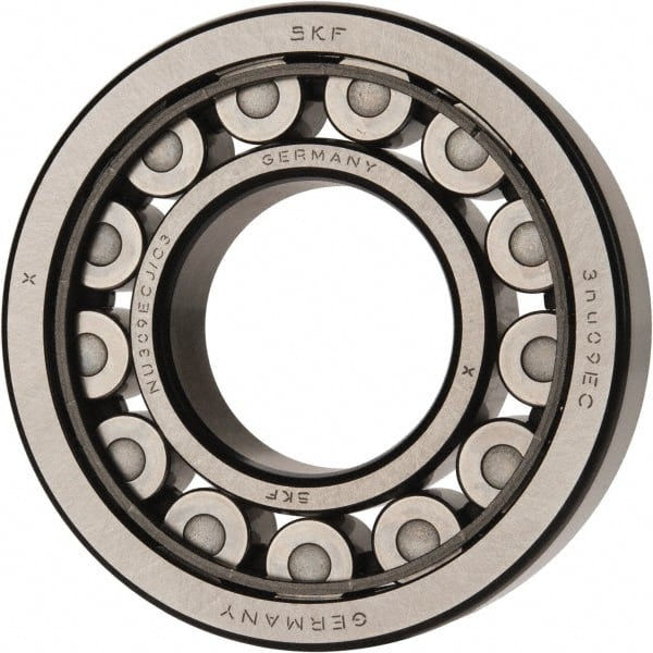 45mm Bore Diam, 100mm Outside Diam, 25mm Wide Cylindrical Roller Bearing MPN:NU 309 ECJ/C3