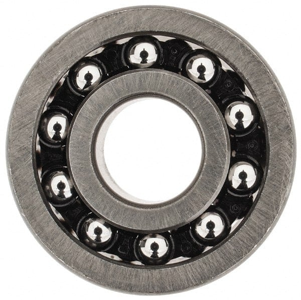 Self-Aligning Ball Bearing: 8 mm Bore Dia, 22 mm OD, 7 mm OAW MPN:108 TN9/C3