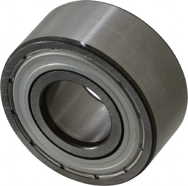 Angular Contact Ball Bearing: 17 mm Bore Dia, 40 mm OD, 17.5 mm OAW, Without Flange MPN:3203 A-2ZTN9