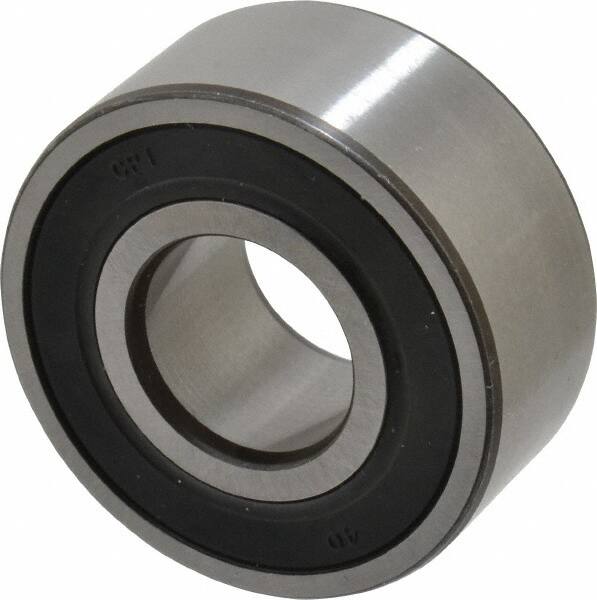 Angular Contact Ball Bearing: 17 mm Bore Dia, 40 mm OD, 17.5 mm OAW, Without Flange MPN:3203A2RS1TN9/C3