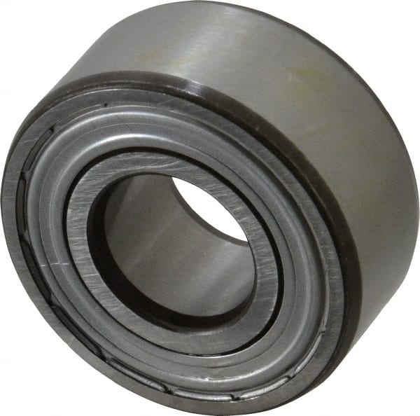 Angular Contact Ball Bearing: 20 mm Bore Dia, 47 mm OD, 20.6 mm OAW, Without Flange MPN:3204 A-2Z