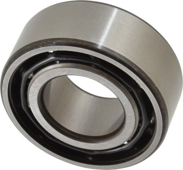 Angular Contact Ball Bearing: 25 mm Bore Dia, 52 mm OD, 20.6 mm OAW, Without Flange MPN:3205 A