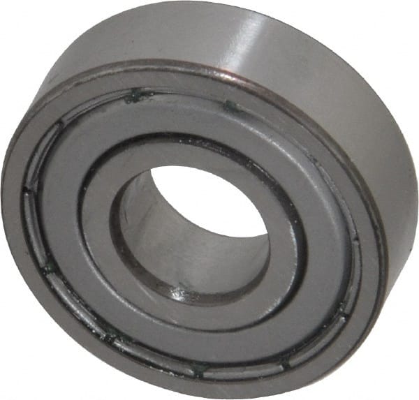 Deep Groove Ball Bearing: 26 mm OD, Double Shield MPN:6000 2ZJEM