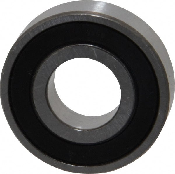 Deep Groove Ball Bearing: 28 mm OD, Double Seal MPN:6001 2RSJEM