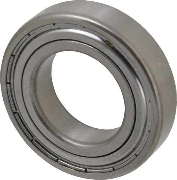 Deep Groove Ball Bearing: 55 mm OD, Double Shield MPN:6006 2ZJEM