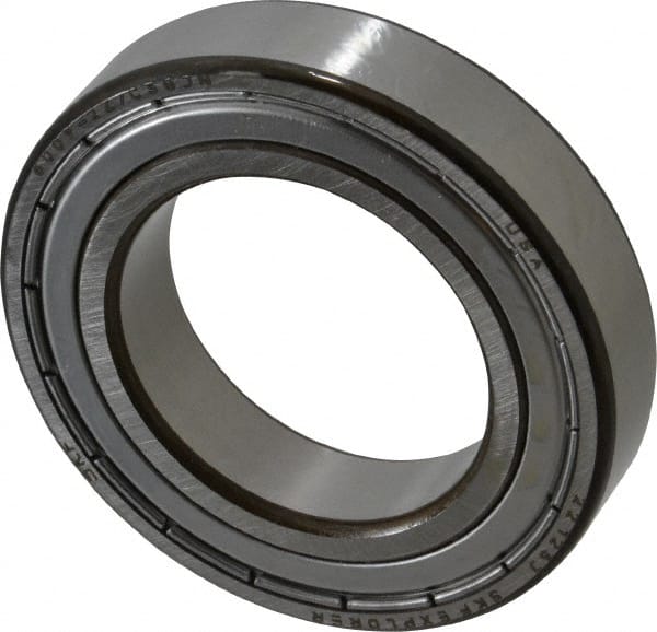 Deep Groove Ball Bearing: 75 mm OD, Double Shield MPN:6009 2ZJEM