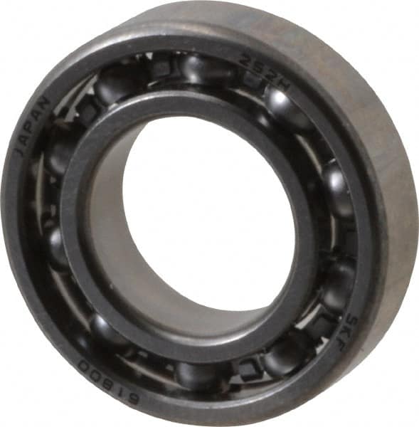 Thin Section Ball Bearing: 10 mm Bore Dia, 19 mm OD, 5 mm OAW MPN:61800