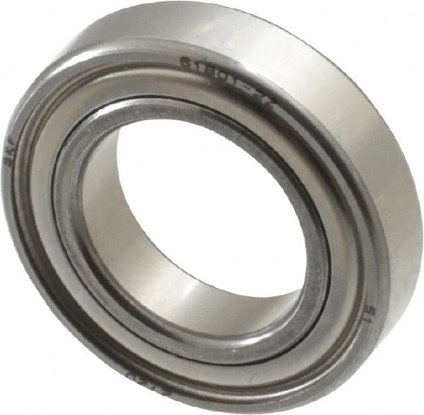 Thin Section Ball Bearing: 12 mm Bore Dia, 21 mm OD, 5 mm OAW MPN:61801-2Z