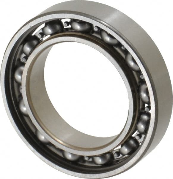 Thin Section Ball Bearing: 20 mm Bore Dia, 32 mm OD, 7 mm OAW, Open MPN:61804