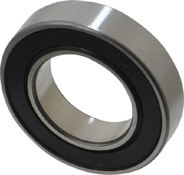 Thin Section Ball Bearing: 17 mm Bore Dia, 30 mm OD, 7 mm OAW, Double Seal MPN:61903-2RS1