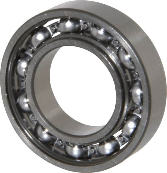 Thin Section Ball Bearing: 20 mm Bore Dia, 37 mm OD, 9 mm OAW, Open MPN:61904