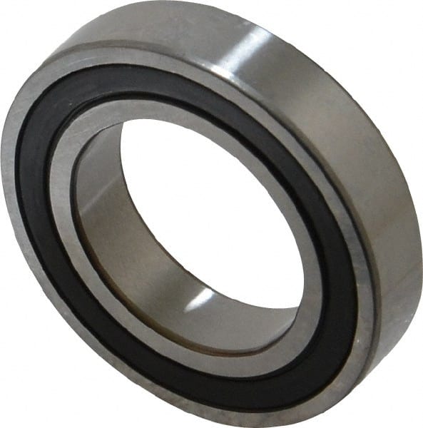 Thin Section Ball Bearing: 25 mm Bore Dia, 42 mm OD, 9 mm OAW, Double Seal MPN:61905-2RS1