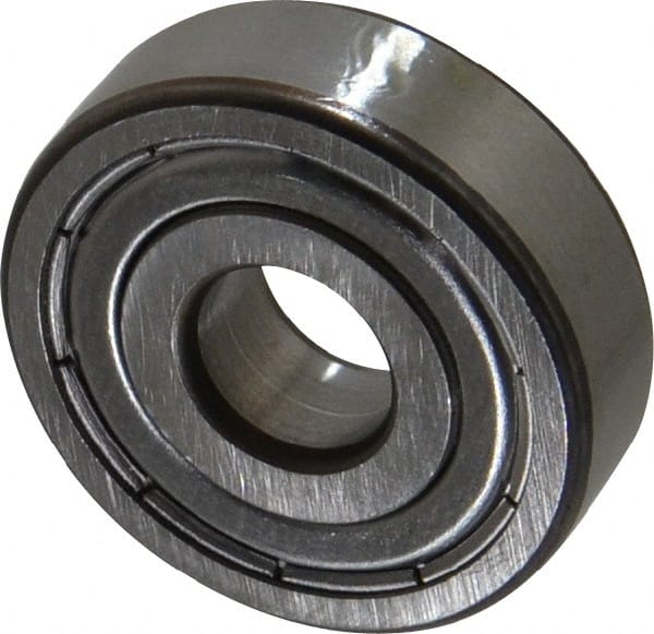 Deep Groove Ball Bearing: 30 mm OD, Double Shield MPN:6200 2ZJEM