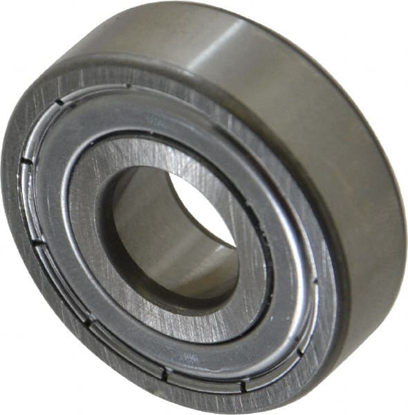 Deep Groove Ball Bearing: 32 mm OD, Double Shield MPN:6201 2ZJEM