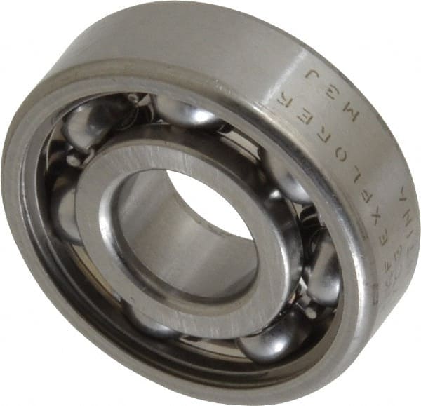 Deep Groove Ball Bearing: 32 mm OD, Open MPN:6201 JEM