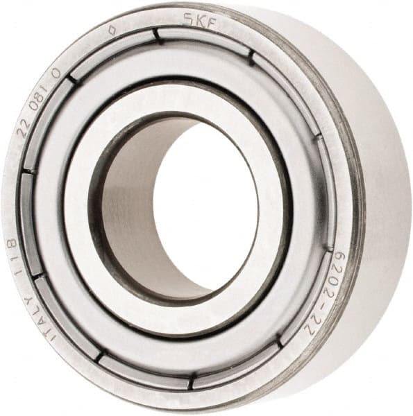 Deep Groove Ball Bearing: 35 mm OD, 0.4331