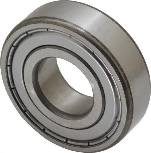 Deep Groove Ball Bearing: 47 mm OD, Double Shield MPN:6204 2ZJEM