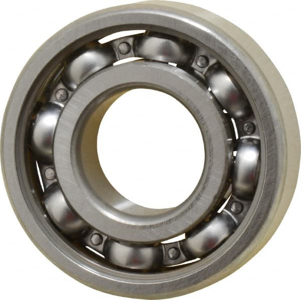 Deep Groove Ball Bearing: 47 mm OD, Open MPN:6204 JEM