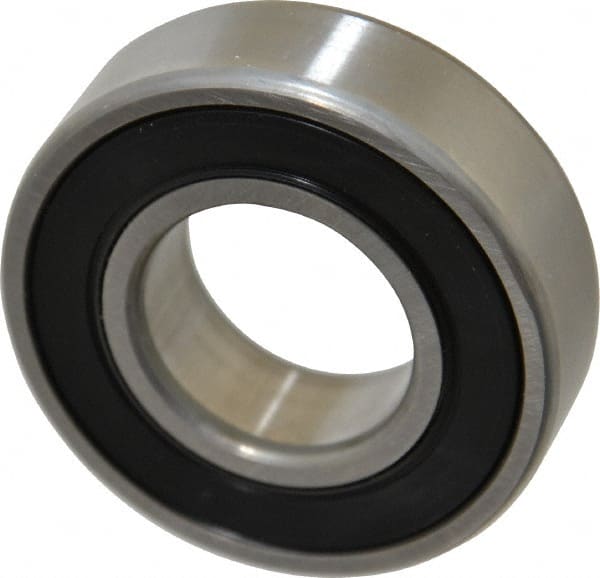 Deep Groove Ball Bearing: 52 mm OD, Double Seal MPN:6205 2RSJEM