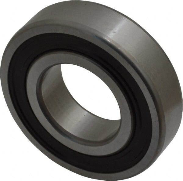 Deep Groove Ball Bearing: 62 mm OD, Double Seal MPN:6206 2RSJEM